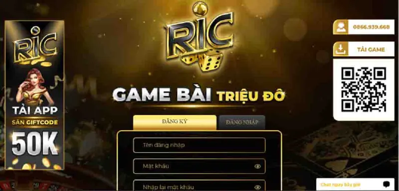 Cập nhật cách đăng ký tài khoản tại Ric win